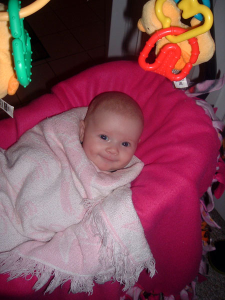 Maddox smiles!